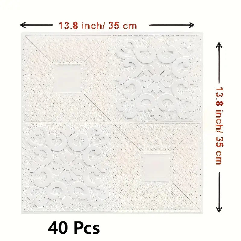 Adhesivos de Papel Tapiz 3D Autoadhesivos - Pack 20