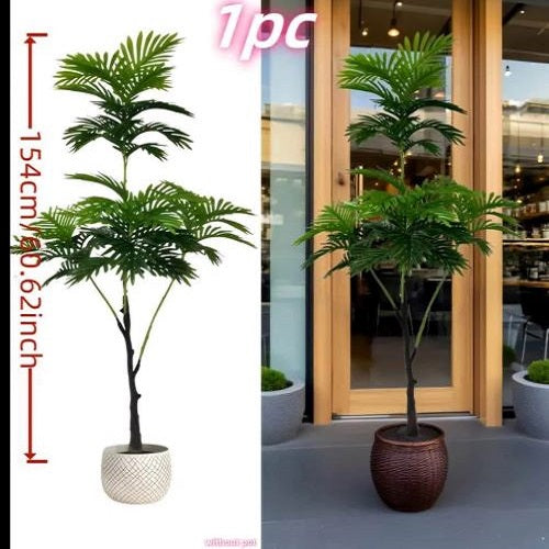 Palmera Artificial Extra Grande 154cm  Decoración Hogar