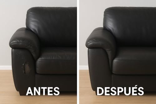 Vinil cuero adhesivo 1.5 m × 50 cm – parche y tapizado