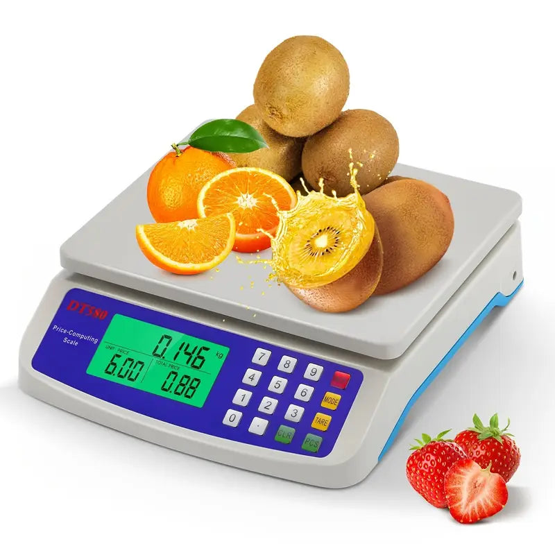 Balanza Digital de Cocina Alta Precisión 30kg - Pantalla LCD
