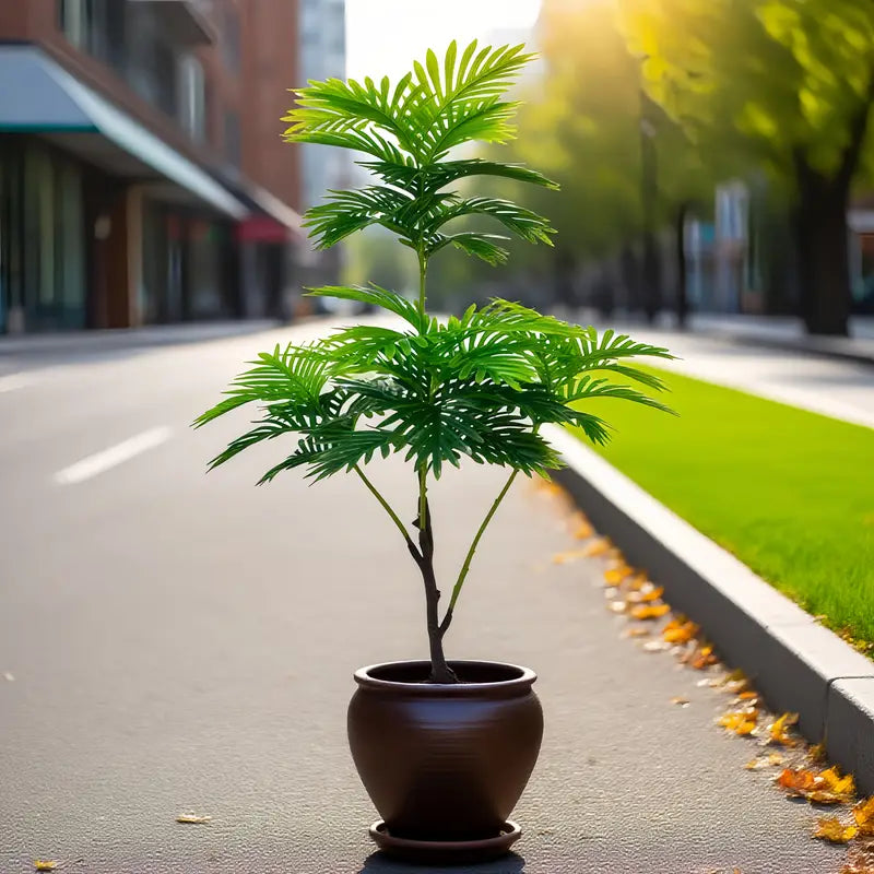 Palmera Artificial Extra Grande 154cm  Decoración Hogar